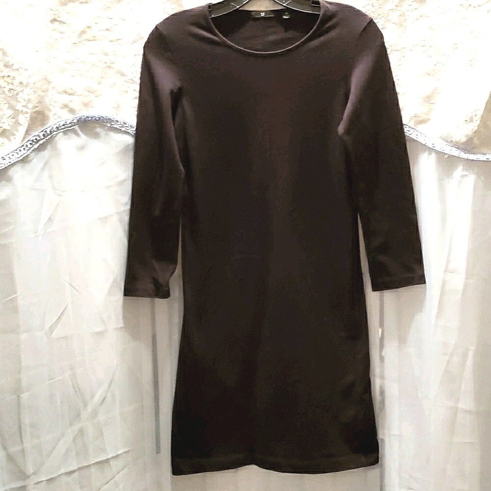 +J LONG SLEEVE SCOOP NECK DRESS SZ XS